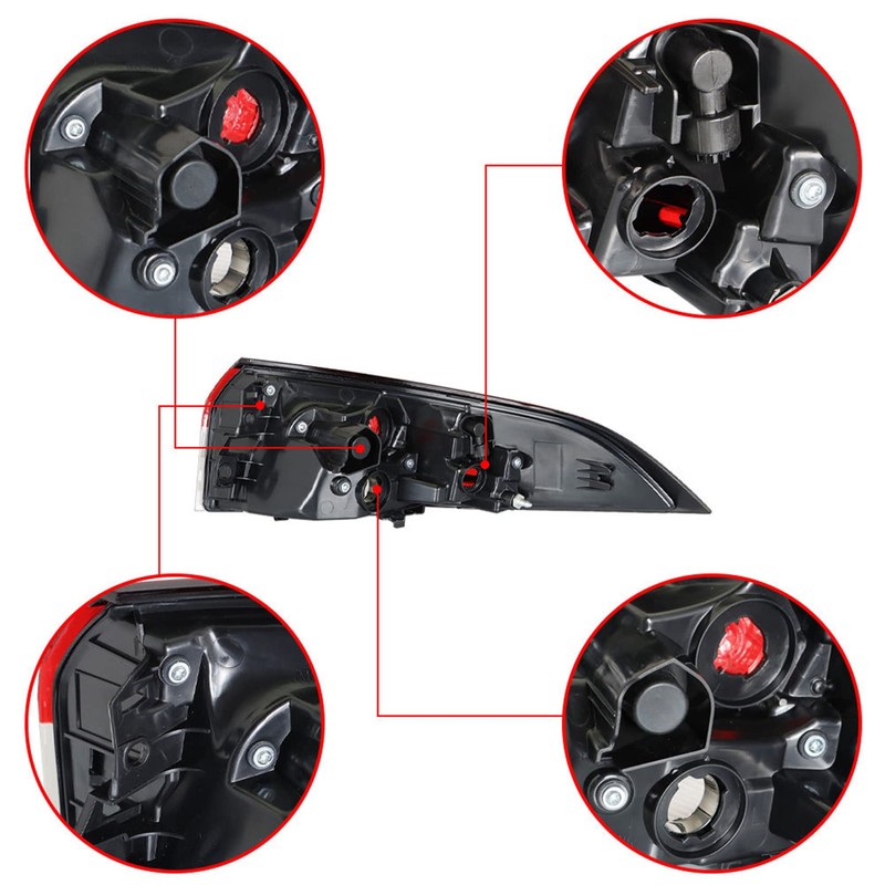 labwork Driver Side Outer Tail Light Replacement for Toyota Corolla