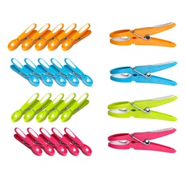 Caraselle 20 Extra Strong Plastic Non-Slip Clothes Lines Pegs