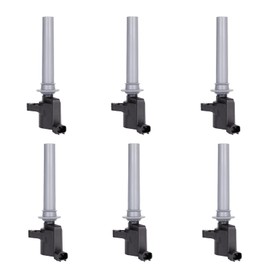 Set of 6 Ignition Coil Pack Fits for Ford Escape Freestyles Taurus 500 Mazda Tribute Mercury Mariner 3.0 V6 2001 2002 2003 2004 2005 2006 2007 2008 Coils Replaces# DG500 5C1449