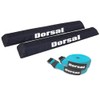 DORSAL Aero Roof Rack Pads with 15 ft Surf Straps