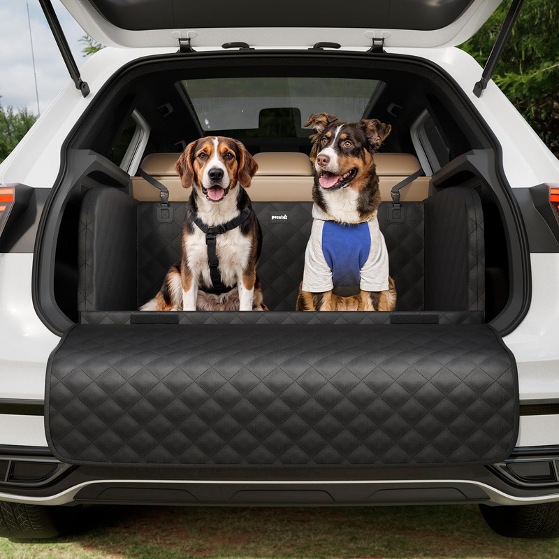 Pecute SUV Cargo Liner for Dogs, Water Resistan Pet Trunk