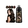 Shampoo Tinte Instantaneo Cubre Canas Extracto Plantas 500ml