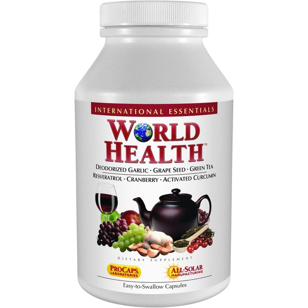 ANDREW LESSMAN World Health 360 Capsules – 14 Standardized Extracts and Concentrates from Scientifically Established Protective and Beneficial Phytonutrients. Powerful Anti-oxidants. No Additives
