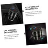 Gatuida Mp3 Player Input Dual Charging in-car Stereo Streaming Easy