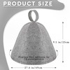 4 PCS Sauna Hat, Sauna Accessories, Home Sauna, Street Sauna