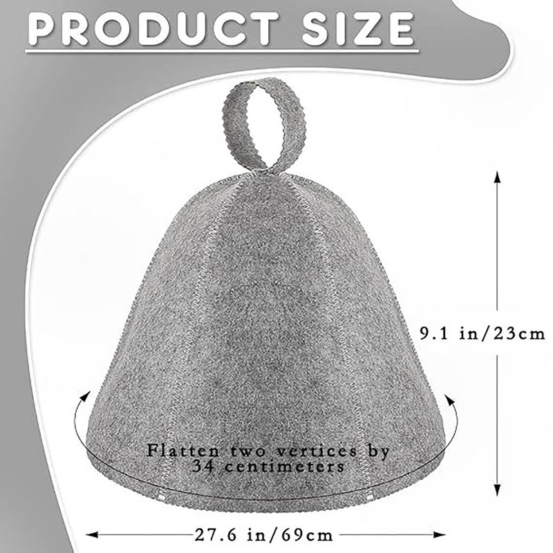 4 PCS Sauna Hat, Sauna Accessories, Home Sauna, Street Sauna
