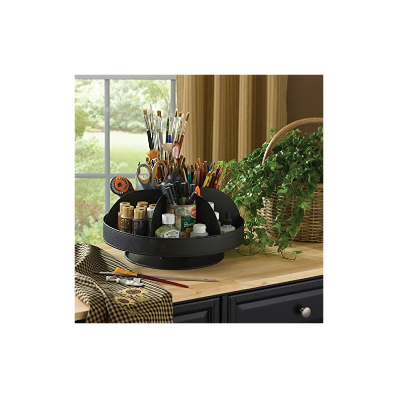 Park Designs 6 Pocket Organizer Lazy Susan 14"