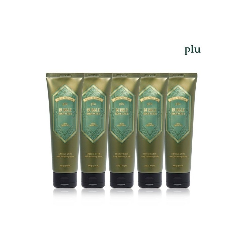 flu [Flu] Green Propolis Bubble Body Scrub Herb Green Tea