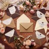 Cholemy Brown 4 x 6 Envelopes 50 Pack A6 Card