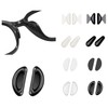 SooGree Adhesive Eyeglass Nose Pads, 8 Pairs Comfort Soft Silicone