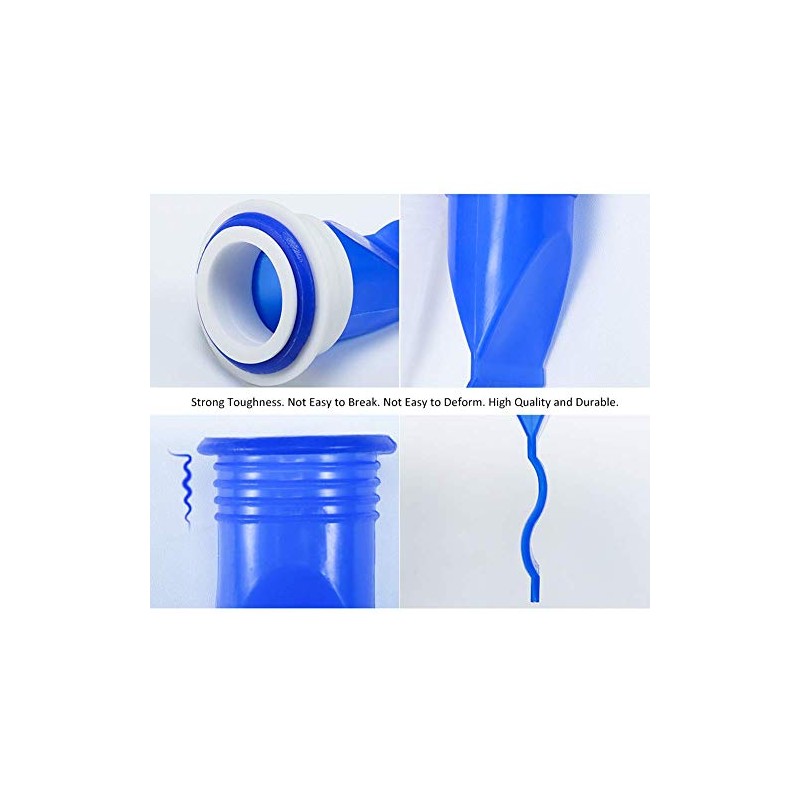 Drain Backflow Preventer, One Way Valve, Adjustable Silicone Sink Floor