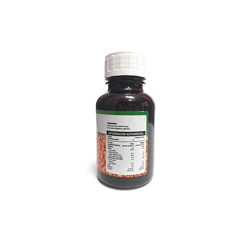 Margarita Naturalmente, Lecitina de Soya 1200mg - 100 capsulas