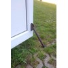 Brown Spring Door Stop 300mm / 12" Metal Drivway Gate
