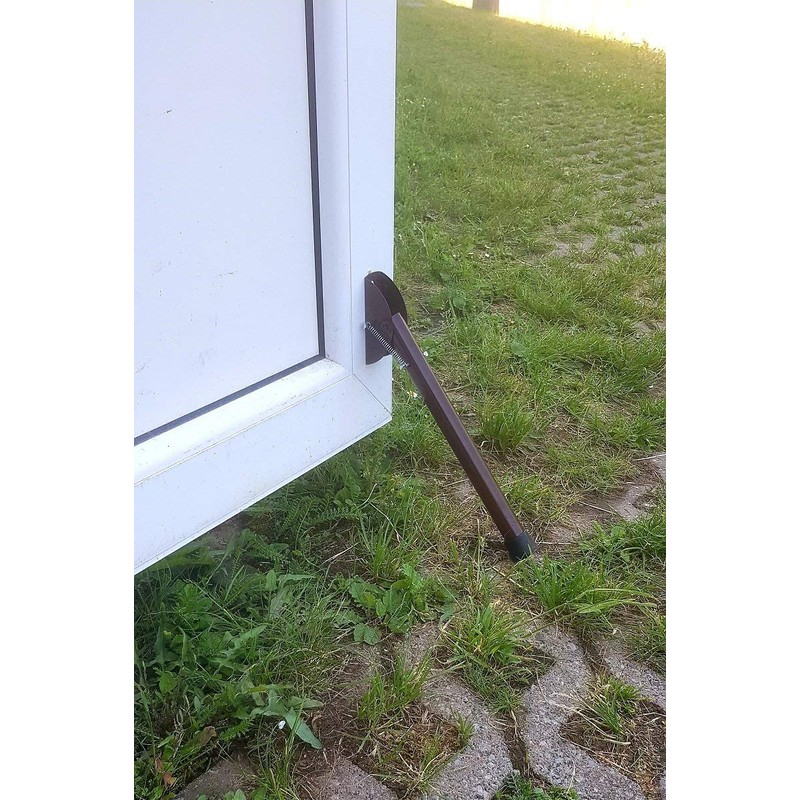 Brown Spring Door Stop 300mm / 12" Metal Drivway Gate