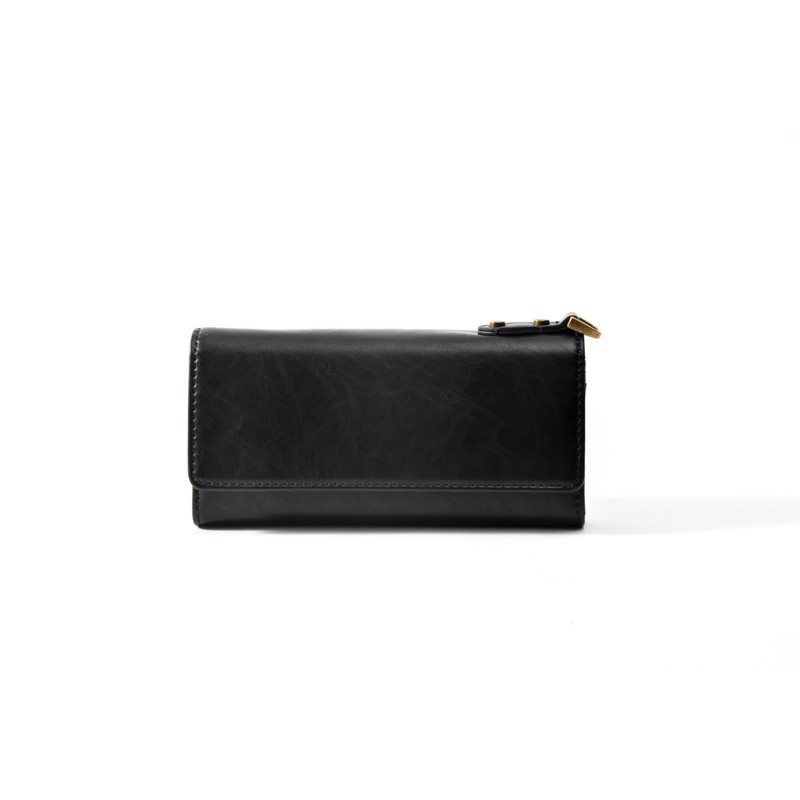 [Device] Crass Long Wallet, Black