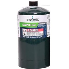 Bernzomatic Disposable Propane Cylinder,16.4-Oz.