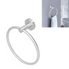 Towel Ring Modern Circle Wall Maounted Stainless Steel Bathroom Towel