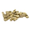 Design61 20 x 7mm Shelf Brackets for Shelves Steel Brass