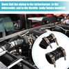 X AUTOHAUX 1 Set Intercooler Hose with T Bolt Clamps