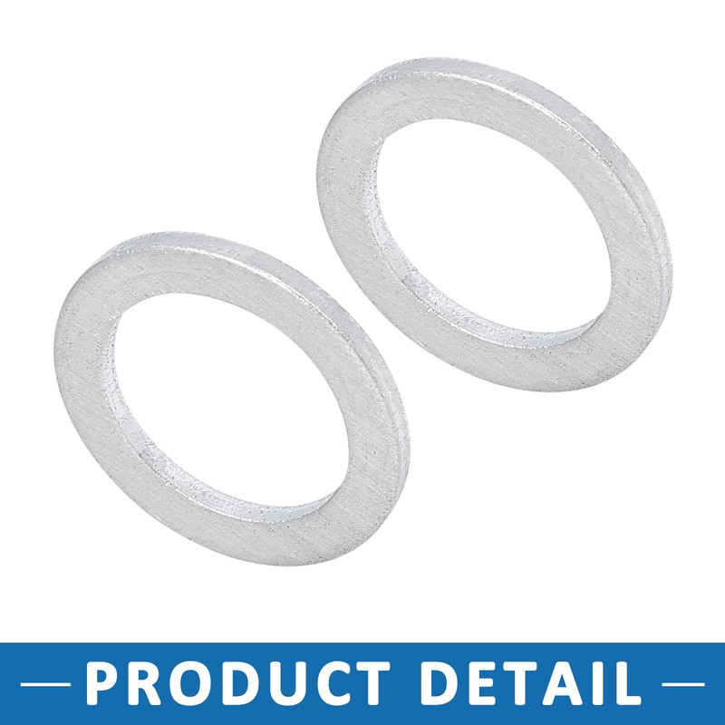 A ABSOPRO Pack of 10 Car Oil Drain Screws Gasket
