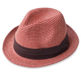 EdgeCity Men’s Straw Hat, Foldable, Large Size. -