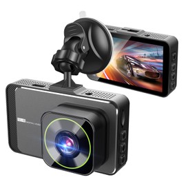 Zengest Dash Cam Front 1080P, Dash Camera for Cars with 3'' IPS Screen 170°Wide Angle Dashboard Camera Aluminum Alloy Case, WDR G-Sensor Parking Monitor Loop Recording Motion Detection without TF Card