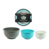 3 Piece Mixing Bowl Set Kitchen Non Slip Baking Serving