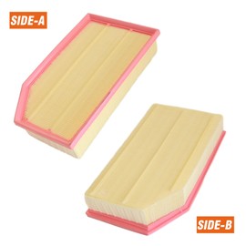 MDEOOSKY Front Engine Air Filter Replacement for Jeep Gladiator JT V6 3.6L 2020-2023 Wrangler JL L4 2.0L 2018-2023 Wrangler JL V6 3.6L 2018-2023, CA12373 68257030AA