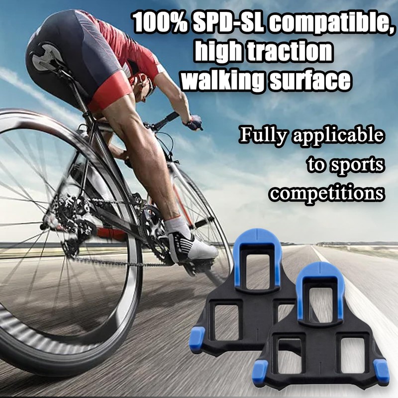 MOAZIFI SPD Cleats Compatible with Shimano SPD SL Pedals -