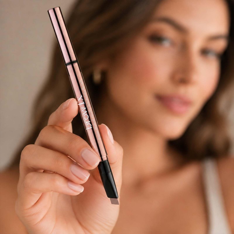 Brow FX Brow Grooming Pencil, Water-Resistant & Long-Lasting Formula, Double-Ended