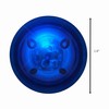 blinkee LED Impact Activated Bouncy Ball Blue for Sensory Play