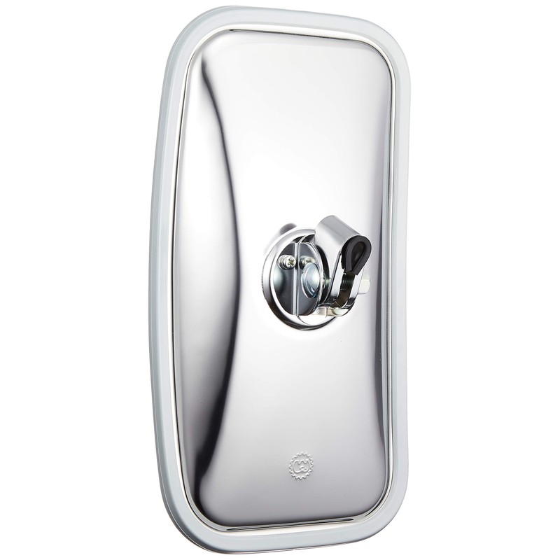 大東プレス ( DAITO PRESS ) バックミラー ステンレス H320 角 DI-114