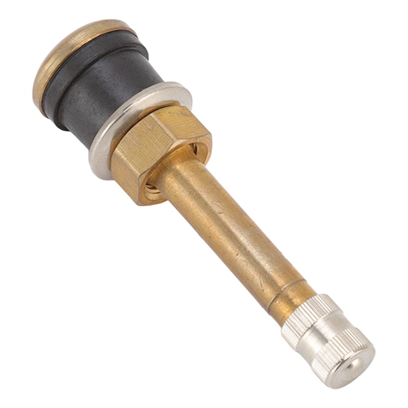10 Pcs Valve Stems Straight Brass Heavy Duty Clamp in