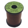 UNI 8/0 WAXED MIDGE THREAD CAMEL - Fly Tying