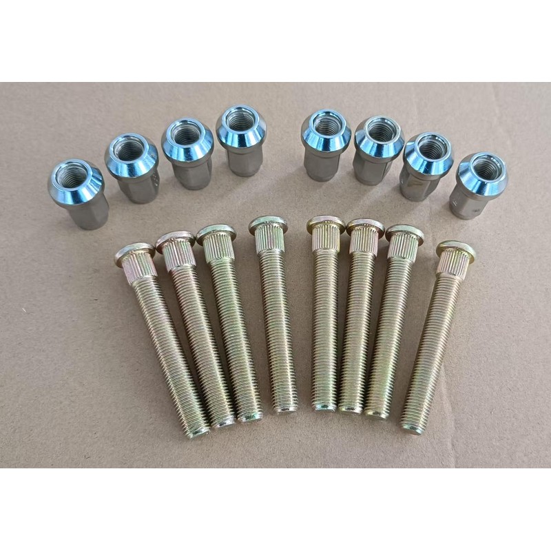 WANTONE RACING (3/8-24 * 2.68") Front Wheel Studs Bolts 7518654