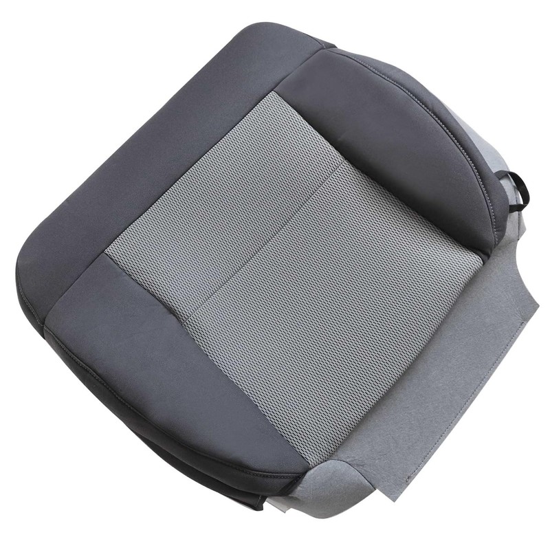 NLQR Driver Side Bottom Replacement Seat Cover Cloth Dark Flint