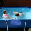 Pool Hanging Storage Basket Adjustable Support Rods Removable Toy Basket