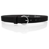 Cartvelli Women's Leather Belt 2.5 cm Narrow with Gift Box