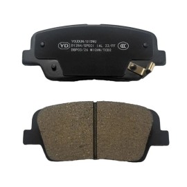 UiDNU D1284 Rear Ceramic Brake Pads Set for Hyundai Kia YD-33011 High Performanc