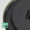 bakbrand Wall Clock Modern Simple Style Round Plastic Decor Clock