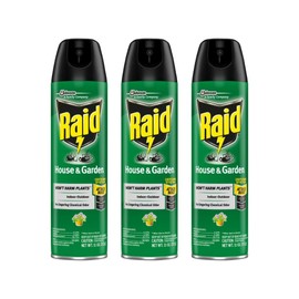 Raid House and Garden Aerosol, 11 OZ (Pack of 3)
