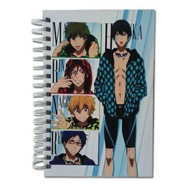 Great Eastern Entertainment Free! Group with Dot Clothes Hardcover Notebook