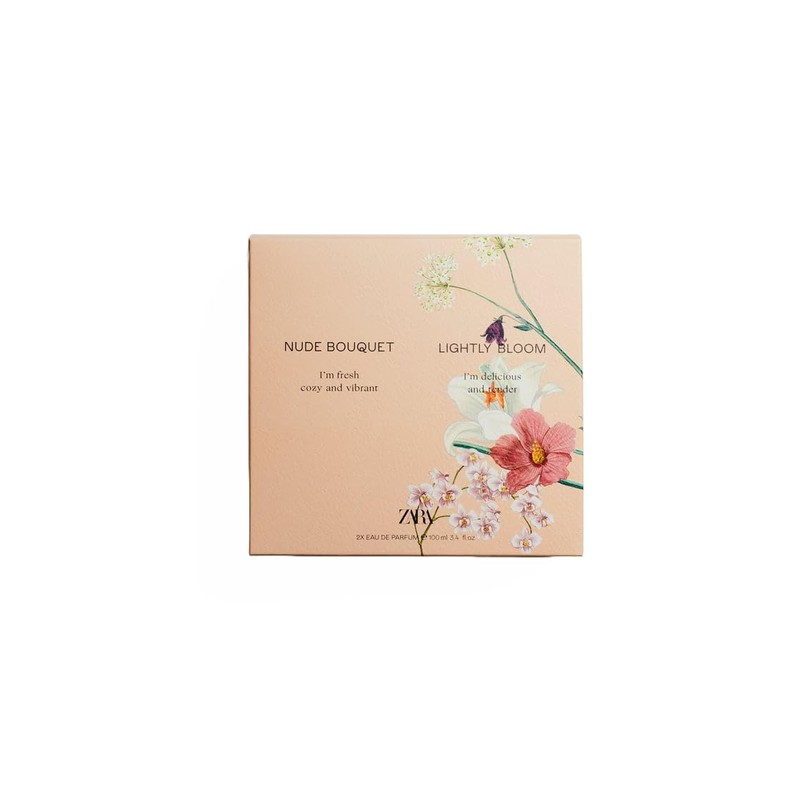 Zara Lightly Bloom + Nude Bouquet Perfume for Women EDP