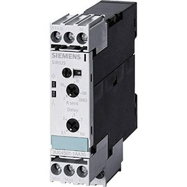 Siemens 3UG4501-1AW30 Analog Monitoring Relay Fill Level Monitoring Resistance Monitoring, White