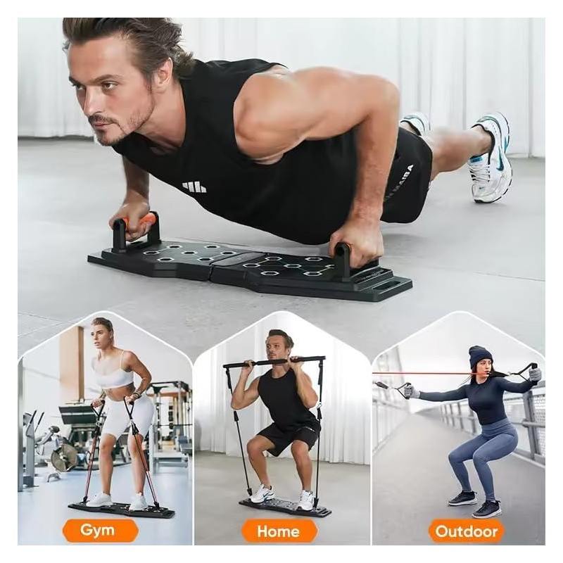 Push Up Board - Portable 25-In-1 Push Up Board for