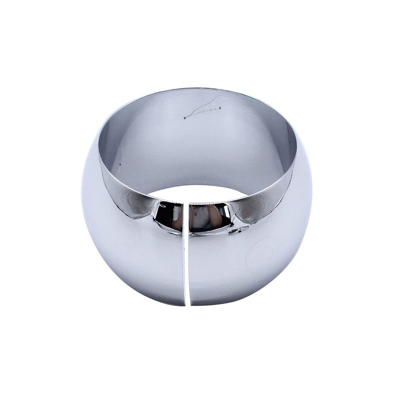 Polished Aluminum 2" Steering Column Floor Swivel Mount Base
