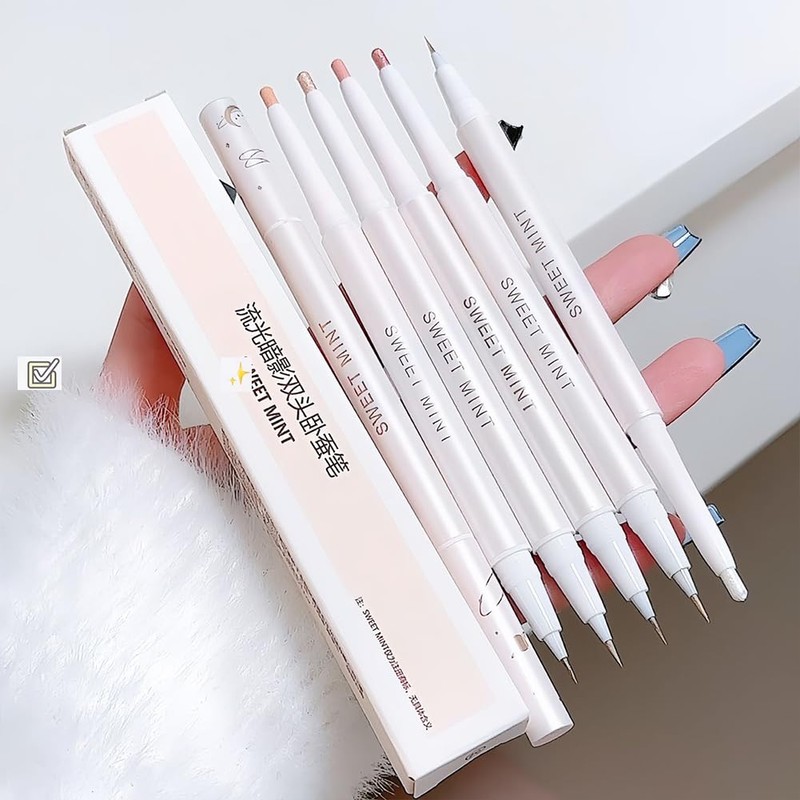 Star Eye Eyeliner Teardrop Bag Highlight Shadow Makeup Pen Waterproof