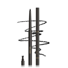 CAHIUYOA Cream Gel Eyeliner for Mature Women Black Waterproof Eyeliner Pencil with Sharpener Long Lasting Smooth Matte Cream Eyeliner Gel,Eye Liner Pencils for Older Women