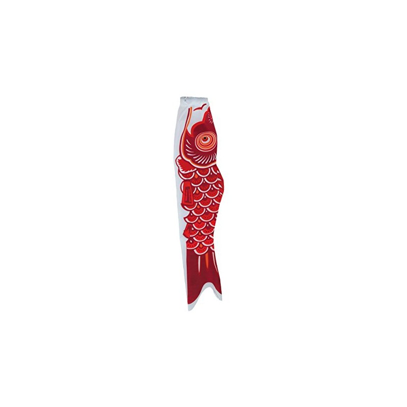 In the Breeze Koi Fish Windsock, 36-Inch, Red