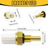 Icyhaws Engine Coolant Temperature Sensor Compatible with Honda Accord Civic